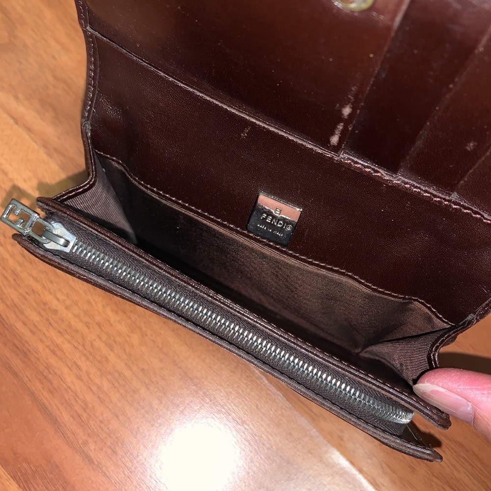 Authentic Fendi Zucca Snap Wallet - Picture 8 of 14